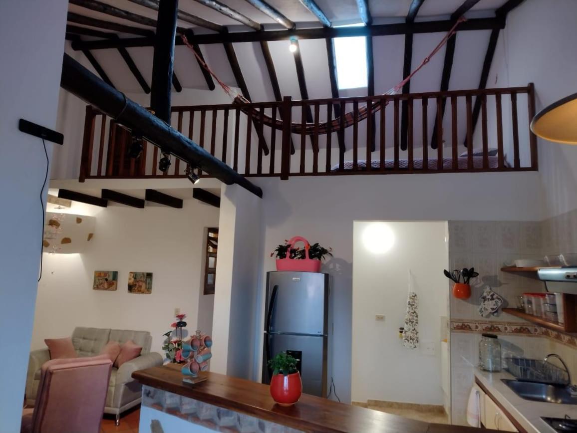 Apartamento Balcones De La Villa 2 Villa de Leyva Dış mekan fotoğraf